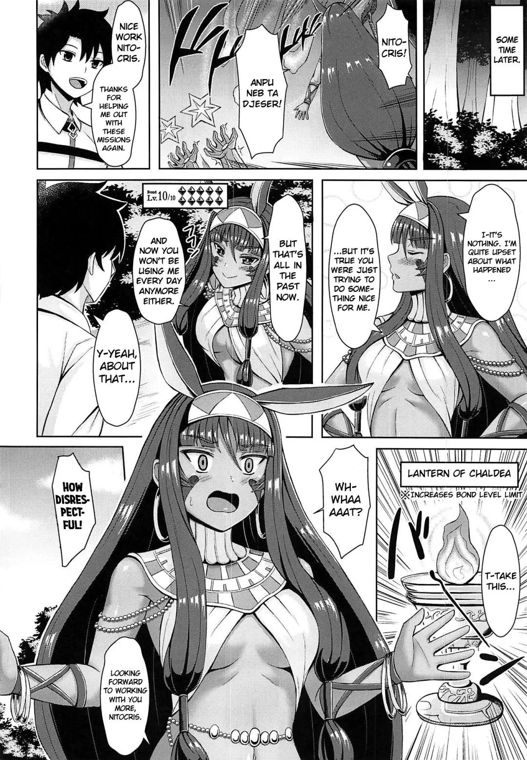 [Fuyukaze Tsubasa] Nitocris wa Iyasaretai | Nitocris Wants To Relax Fhentai - Page 27