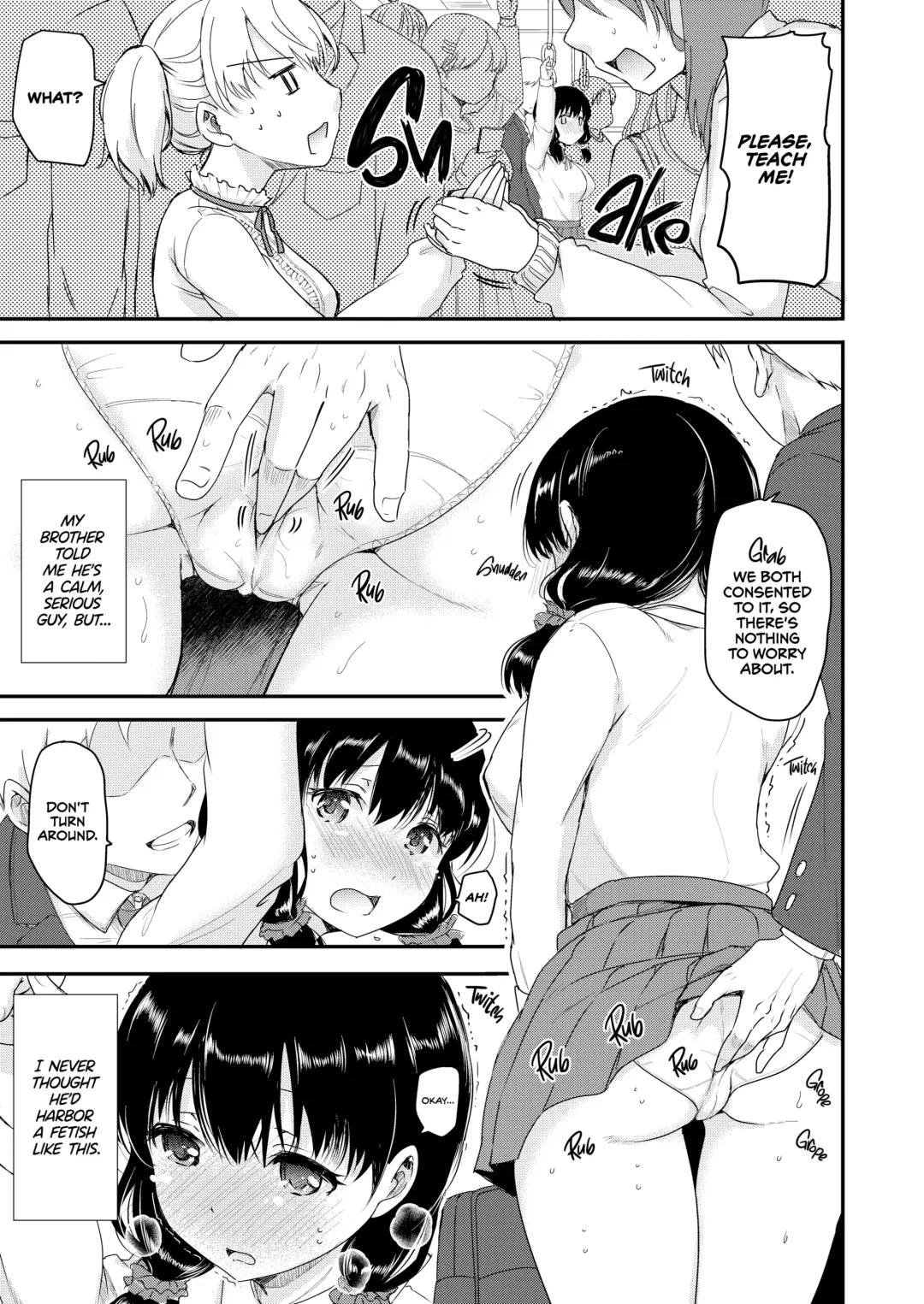 [Himeno Komomo] Escalate Chikan Gokko | Train Groper Escalation (decensored) Fhentai.net - Page 6