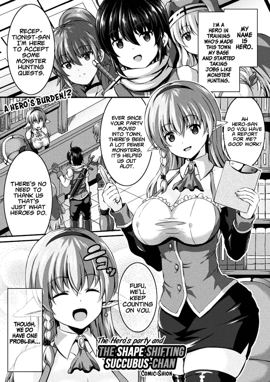 [Sion] Yuusha Party no Henshin Koakuma-chan | The Hero's party and THE SHAPE SHIFTING SUCCUBUS-CHAN Fhentai.net - Page 1