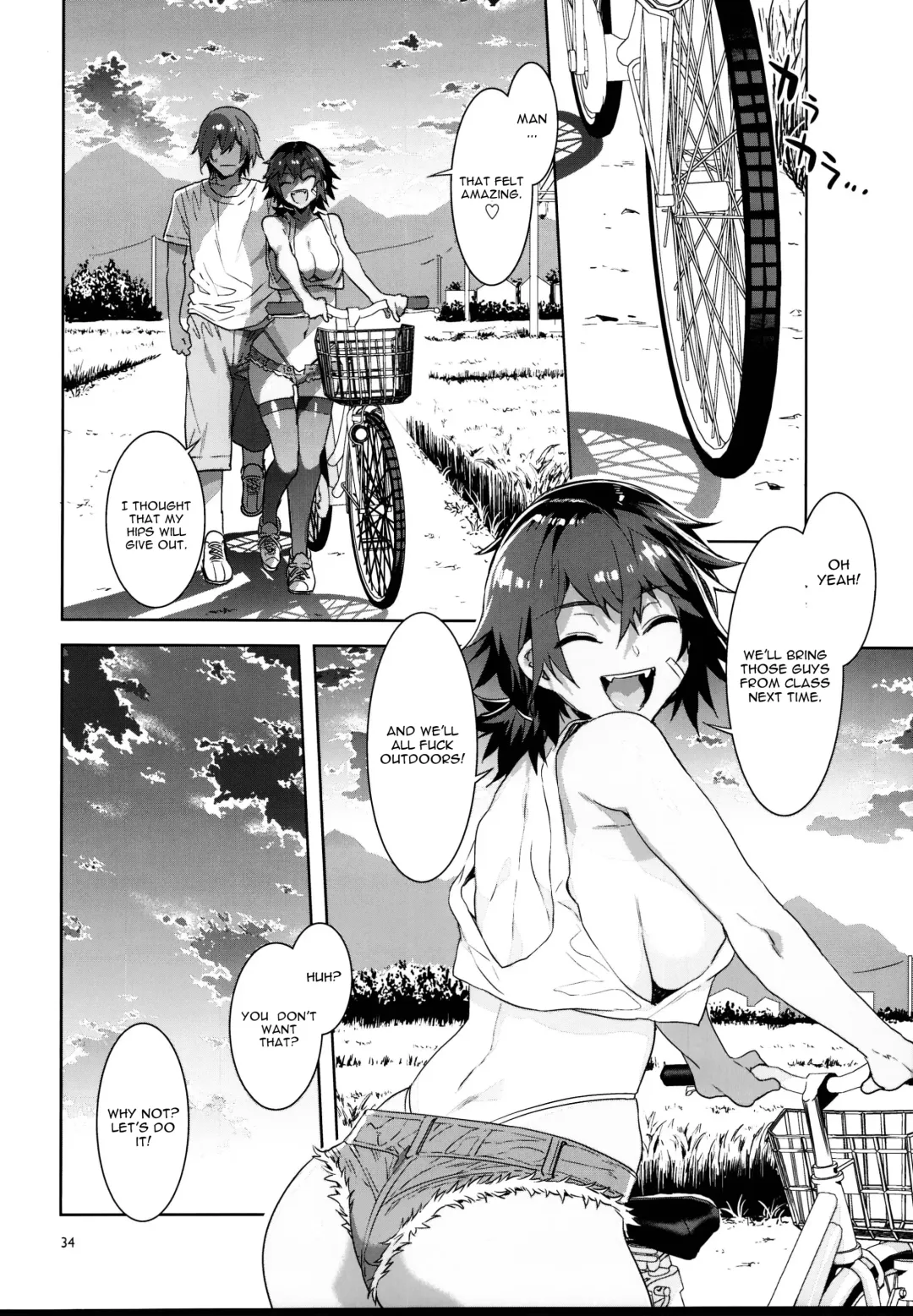 [Mizuryu Kei] Teisou Kannen Zero no Onna Tomodachi Fhentai - Page 34