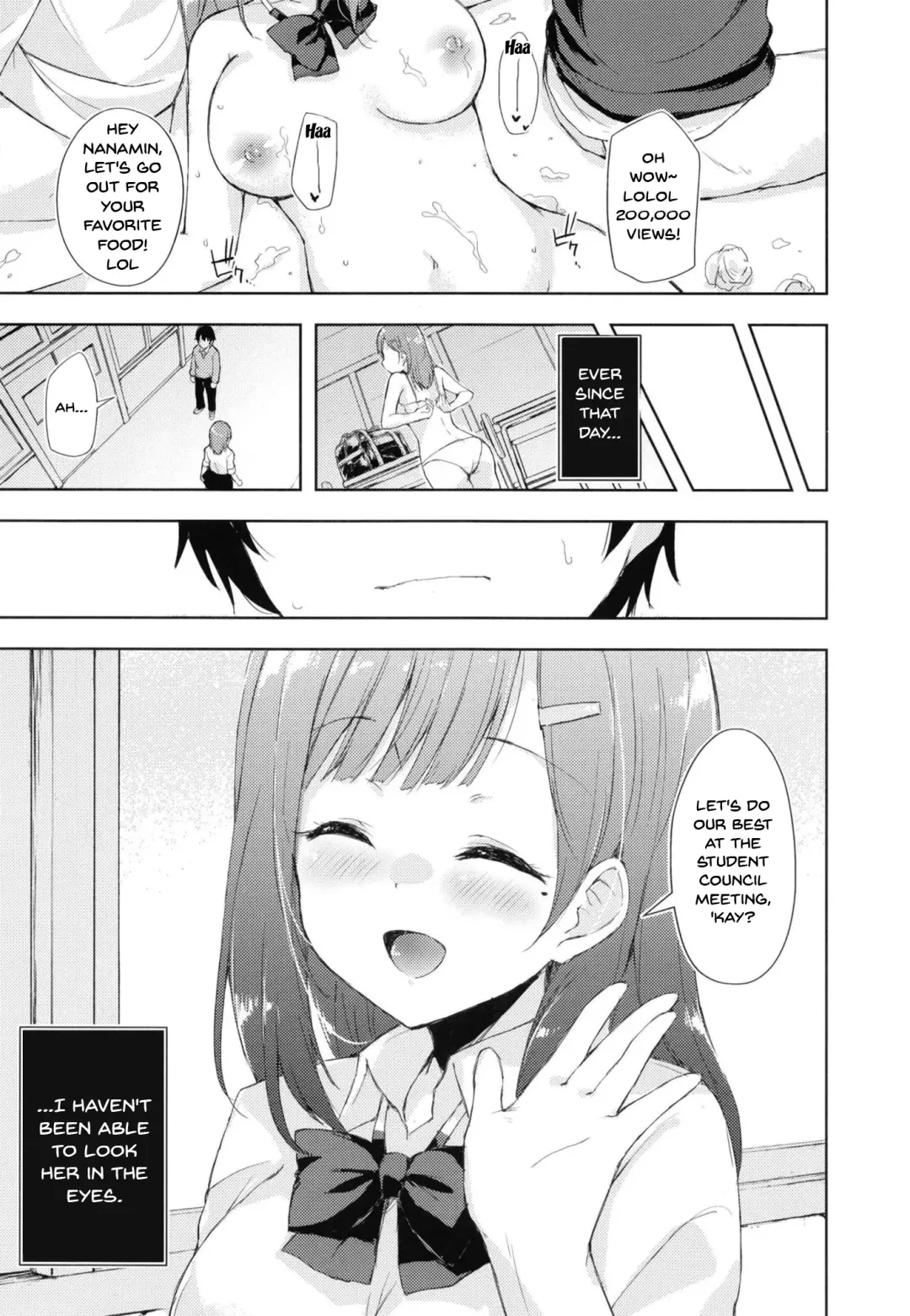 [Minase Syu] JK Nanami no Haishin Jijou | JK Nanami's Broadcast Conditions Fhentai.net - Page 20