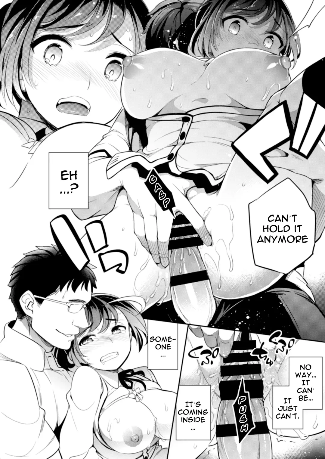 [Ichitaka] C9-41 Sayuri - Kareshi to Hatsu H Mokuzen ni Chikan ni NTR-reta Shoujo Fhentai - Page 14