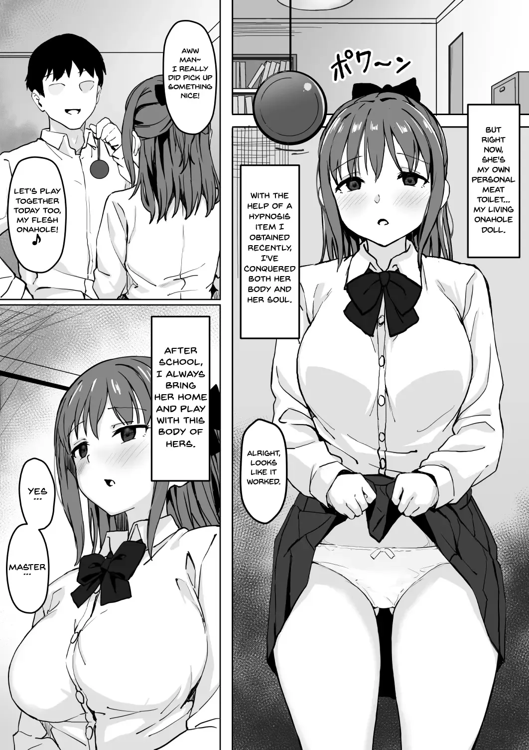 [Tobari Saru] Saimin Nama Onaho de Asobo. | Playing With My Hypnotized Onahole Girl Fhentai - Page 5