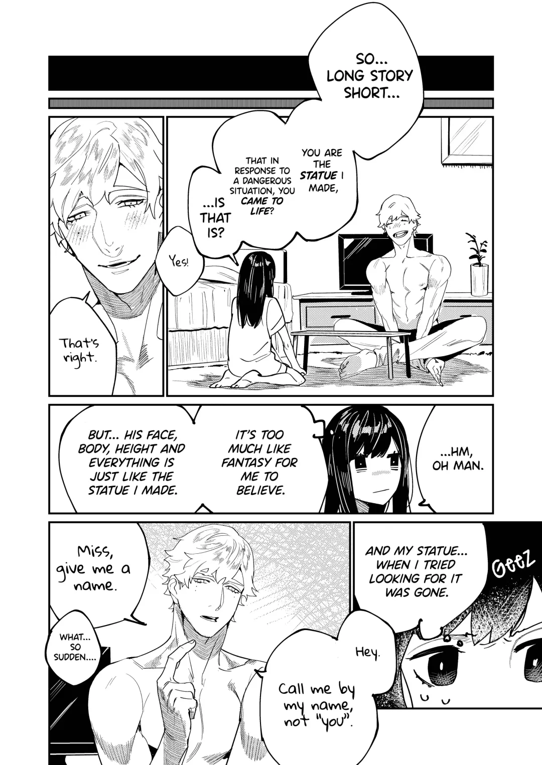 [Aizawa Anji] Pygmalion no Kyuuseishu wa Seishin Nenrei 7-sai no Big Love Monster. | Pygmalion's Savior is an Immature Monster Fhentai - Page 11