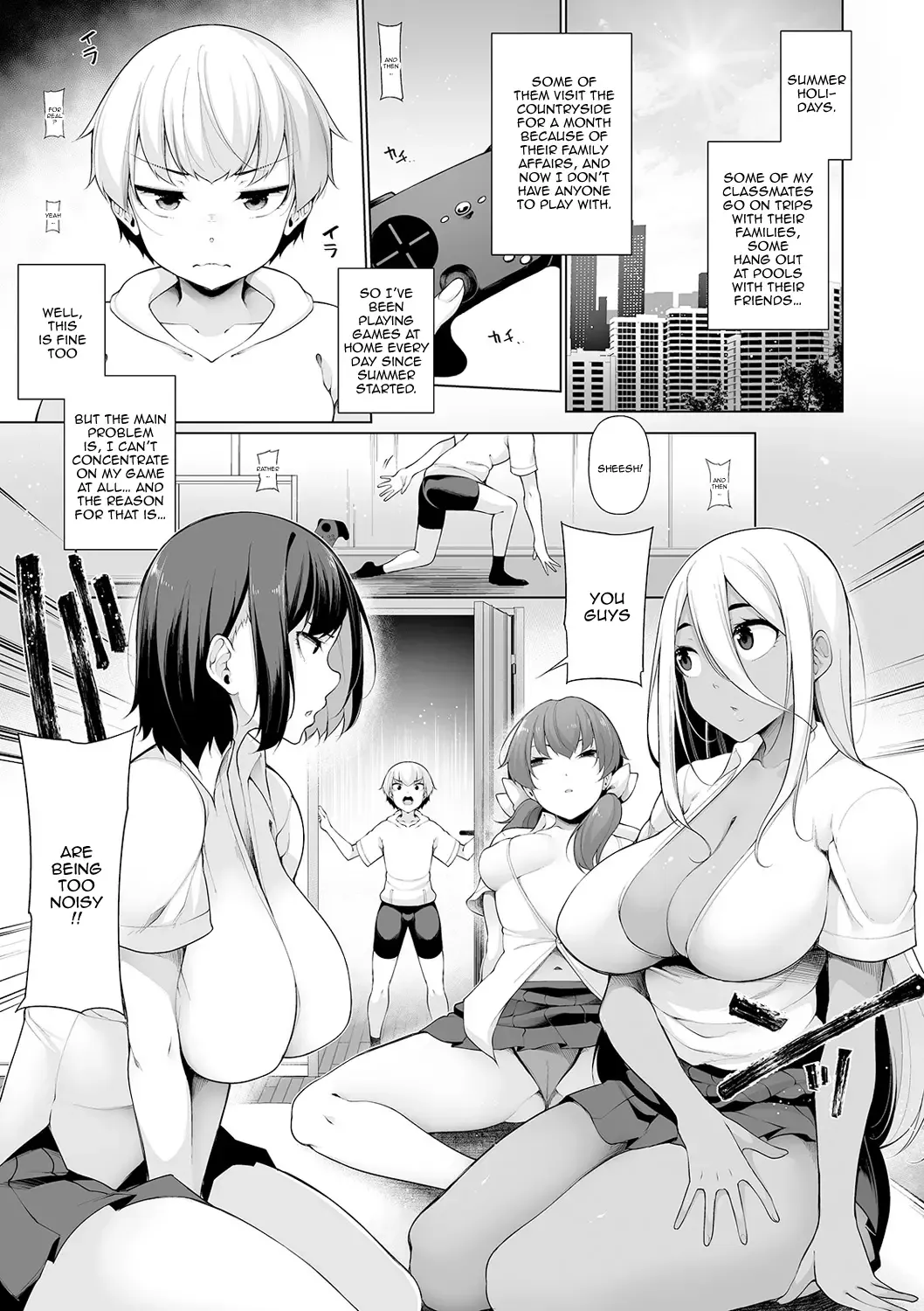 [Sakamata Nerimono] Zenbu Gal na Nee-chan no Sei | It's All The Gal Nee-chans' Fault Fhentai.net - Page 5