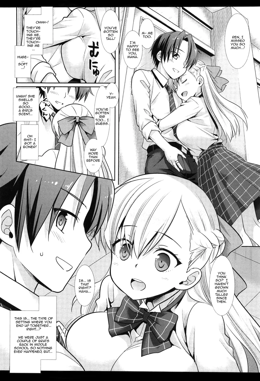 [Nagiyama] Hatsujou no Mi Mana 1 | The Fruits Of Sexual Excitement Mana 1 Fhentai - Page 4