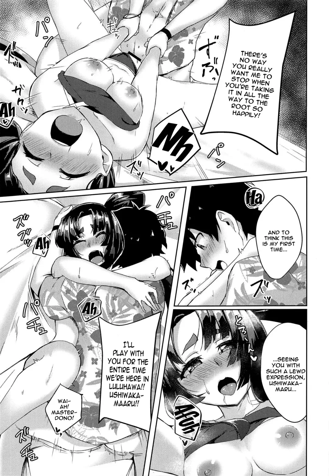 [Pinta] Ushiwakamaru to Motto Asobitai! | I Want To Play More With Ushiwakamaru! Fhentai - Page 16