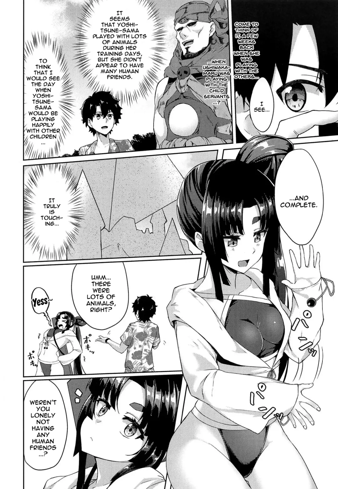 [Pinta] Ushiwakamaru to Motto Asobitai! | I Want To Play More With Ushiwakamaru! Fhentai - Page 3