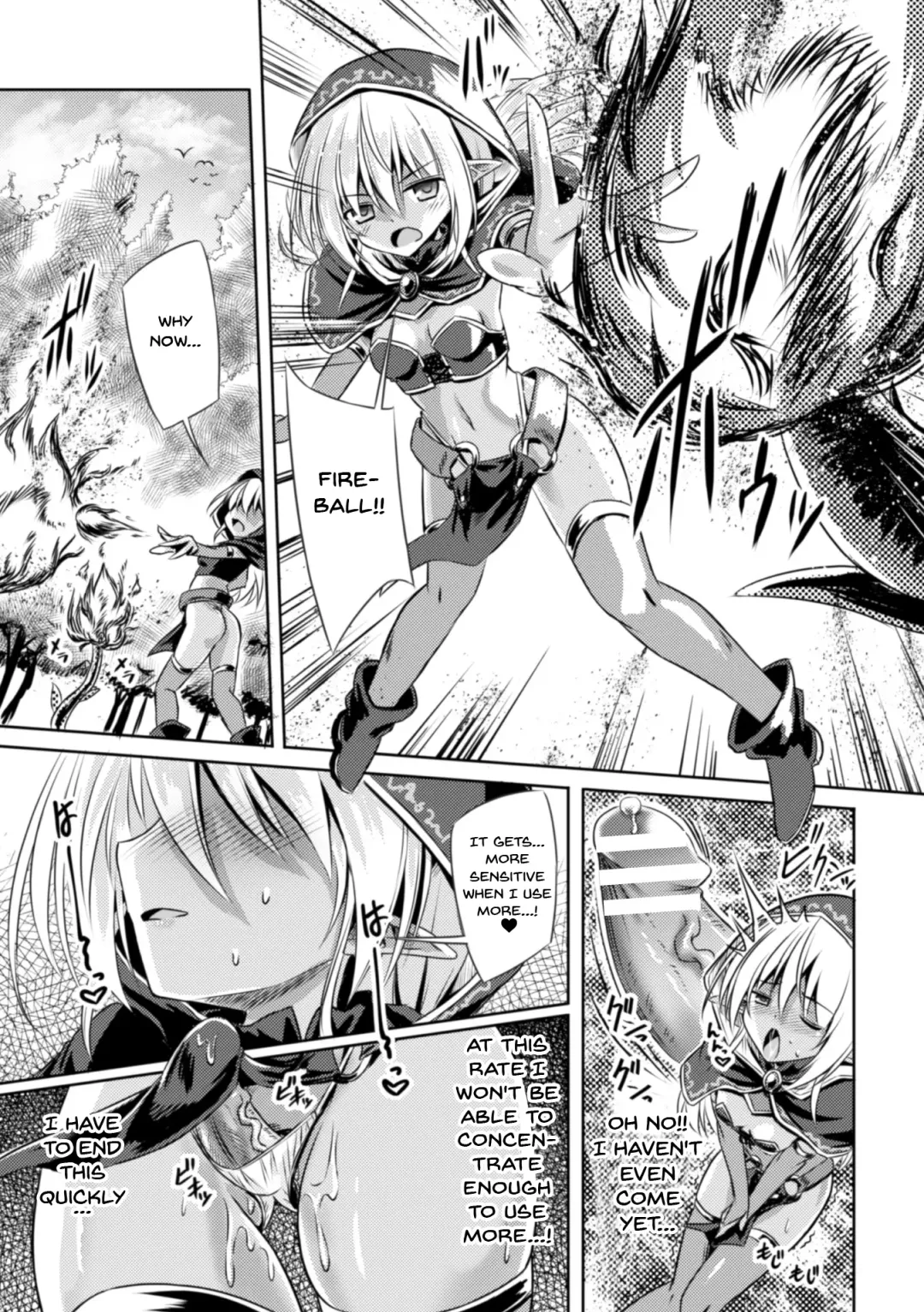 2D Comic Magazine Futanari Shokushu Sakusei Shasei Kairaku ni Oboreru Heroine-tachi Vol. 2 Fhentai - Page 28