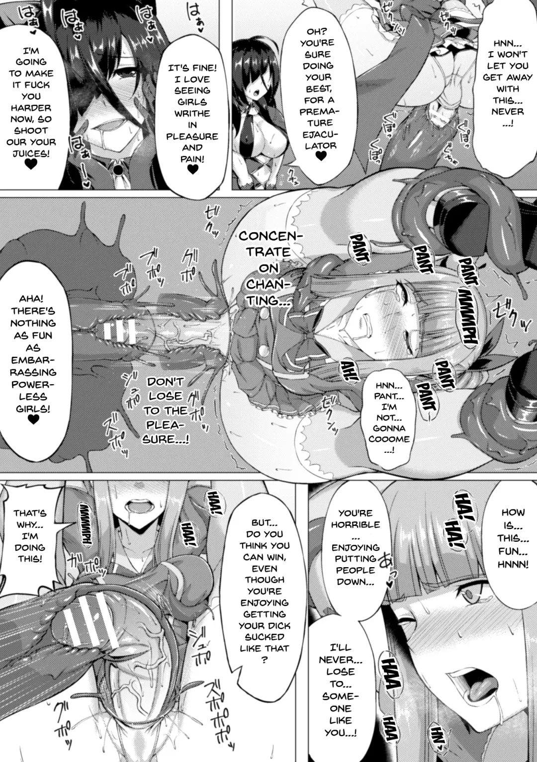 2D Comic Magazine Futanari Shokushu Sakusei Shasei Kairaku ni Oboreru Heroine-tachi Vol. 2 Fhentai - Page 78
