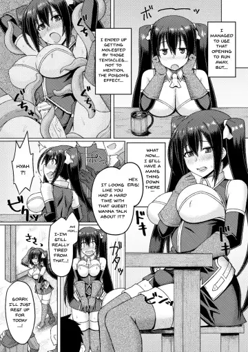 2D Comic Magazine Futanari Shokushu Sakusei Shasei Kairaku ni Oboreru Heroine-tachi Vol. 2 Fhentai.net - Page 55