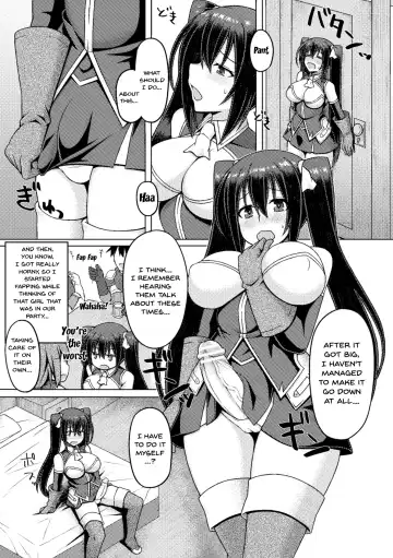 2D Comic Magazine Futanari Shokushu Sakusei Shasei Kairaku ni Oboreru Heroine-tachi Vol. 2 Fhentai.net - Page 56