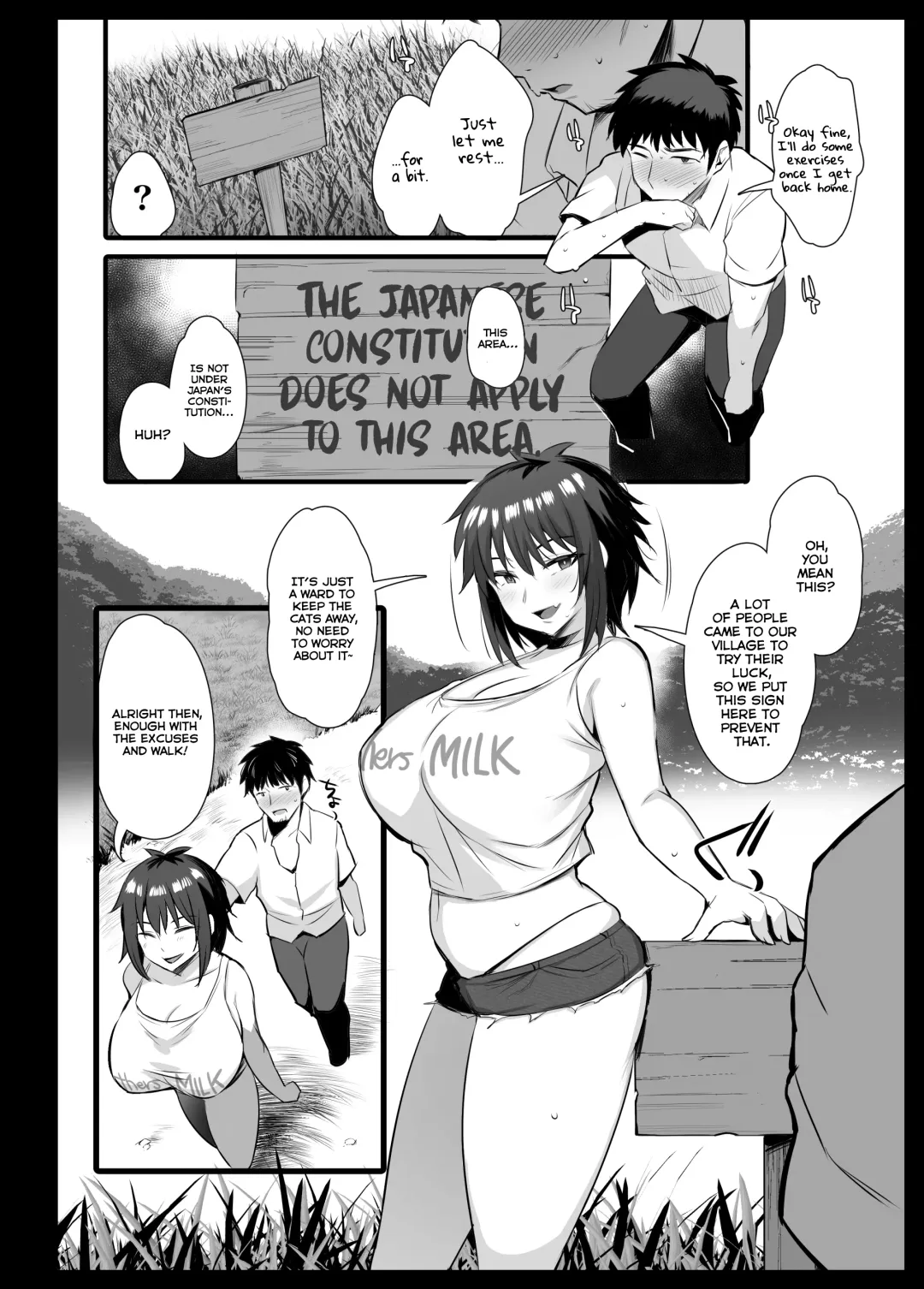 [Noripachi] Sakunyuu Mura | Milking Village Fhentai - Page 5