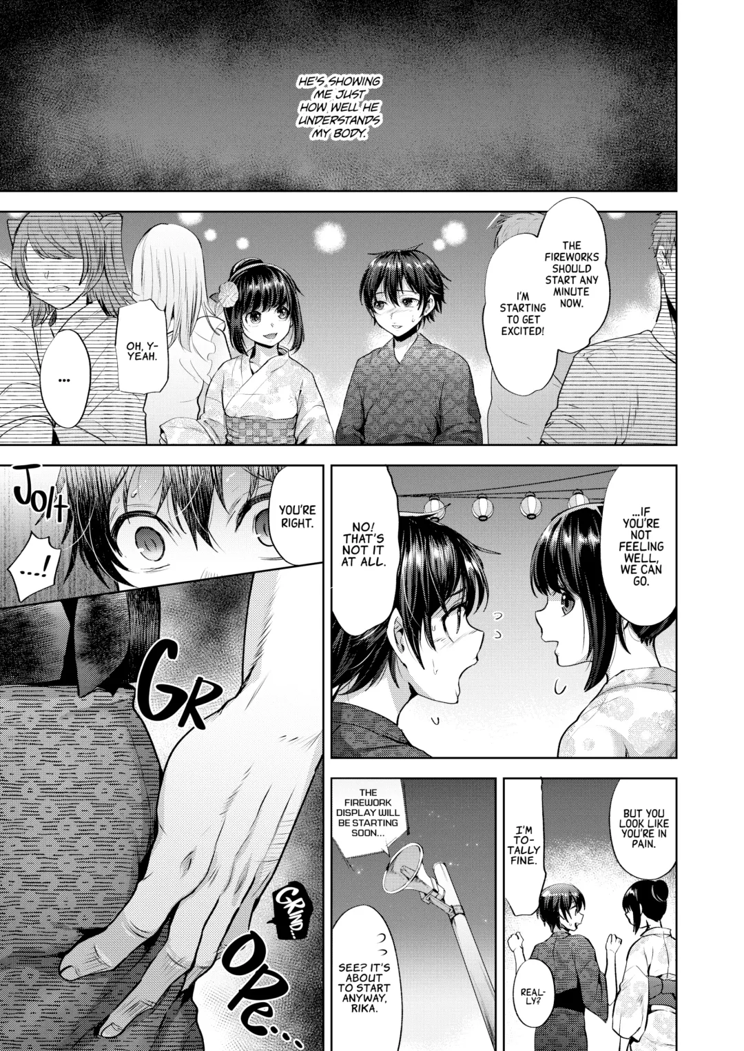 [Tsukuru] Hanabi no Yoru no Himitsu | Secret on the Evening of Fireworks (uncensored) Fhentai - Page 14