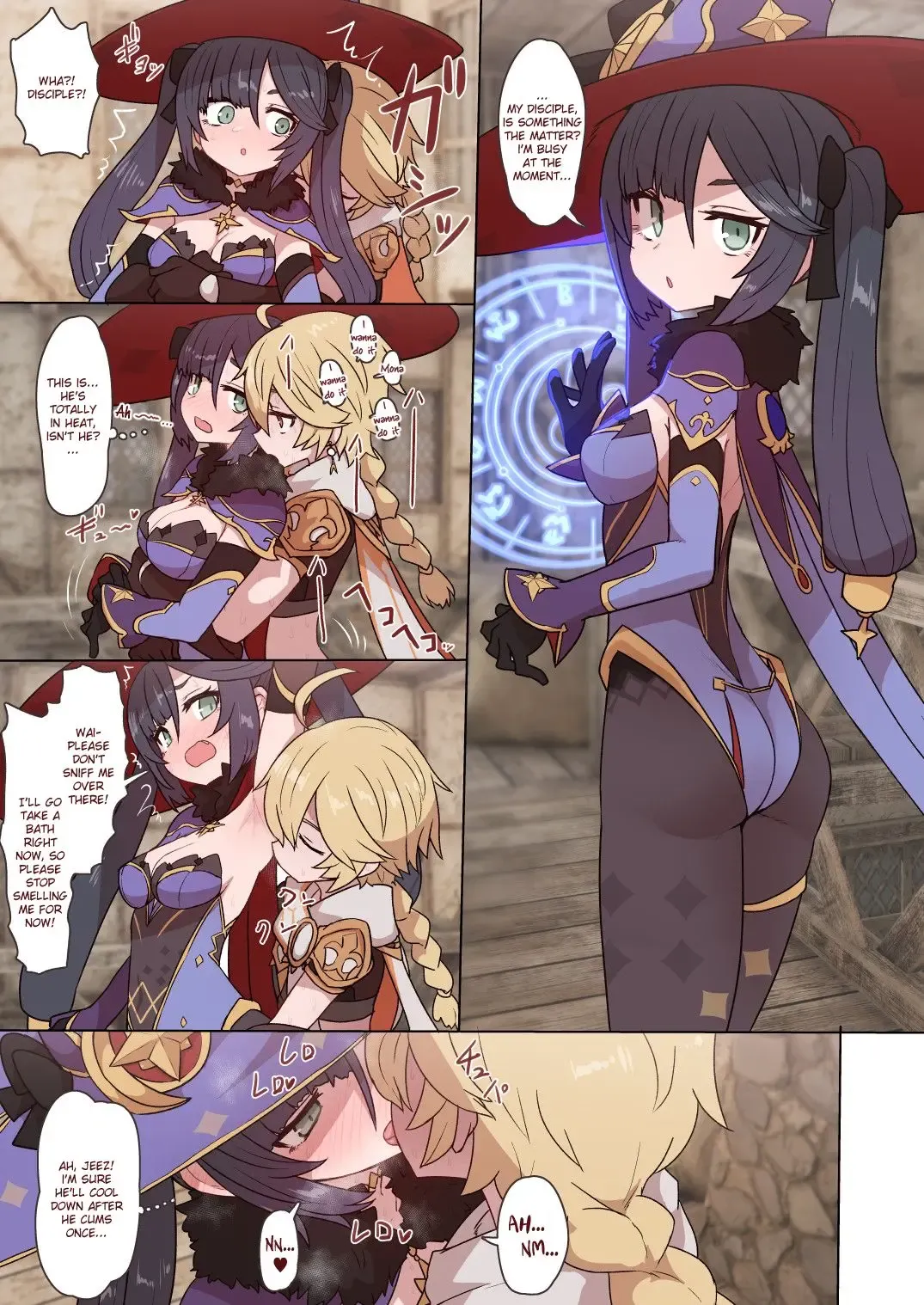 [Sumiyao] Mona Fischl Sorezore Nakadashi (decensored) Fhentai - Page 1