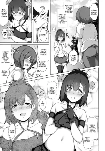 [Suisen Toilet] Succubus Vigne Onee-chan to Amaama Sex | Sweet Sex With Succubus Vigne Onee-chan Fhentai.net - Page 6