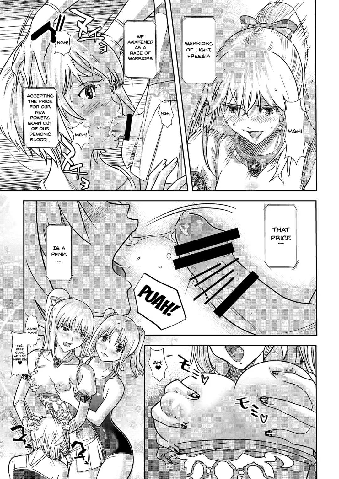 [Shiratama] Seigun no Tami Freejia - Kakusei no Yuuwaku | Holy Warrior Freejia's Awakening Temptations Fhentai - Page 22