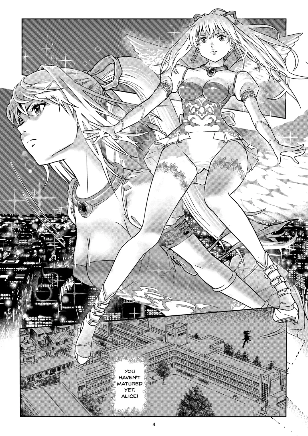 [Shiratama] Seigun no Tami Freejia - Kakusei no Yuuwaku | Holy Warrior Freejia's Awakening Temptations Fhentai - Page 3