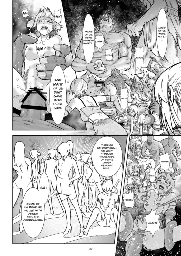 [Shiratama] Seigun no Tami Freejia - Kakusei no Yuuwaku | Holy Warrior Freejia's Awakening Temptations Fhentai.net - Page 21