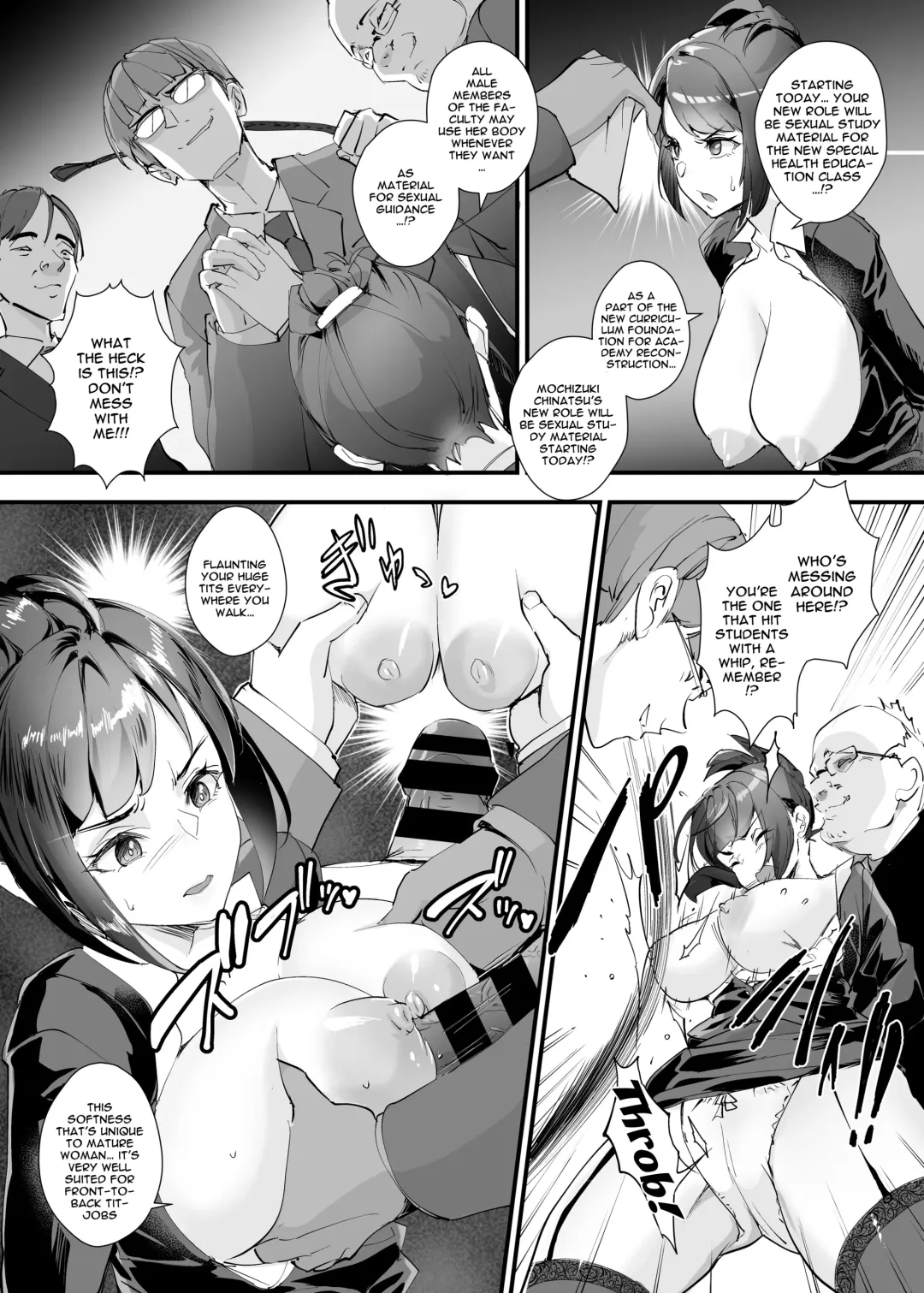 [Dondakei] Fukushuu!! Tenraku Gakuen no Nikubenki 3!! ~Jokyoushi Seisai Hen~ | Revenge!! The Slutty Princess Of The Fallen Academy!! 3 Fhentai - Page 5