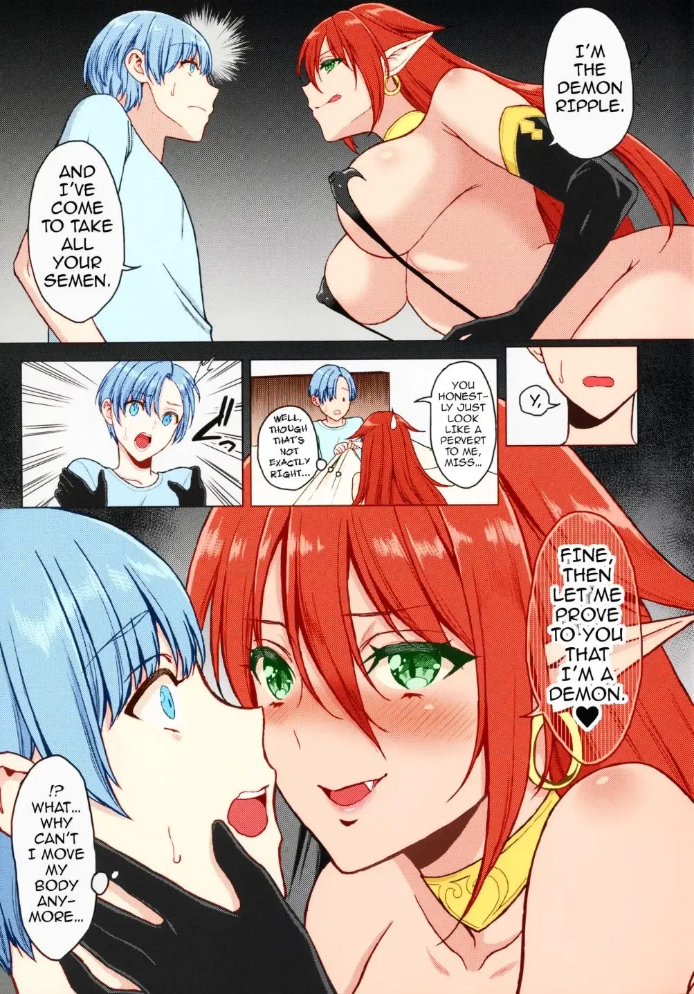 [Usagi Nagomu] succubus love night Fhentai - Page 6