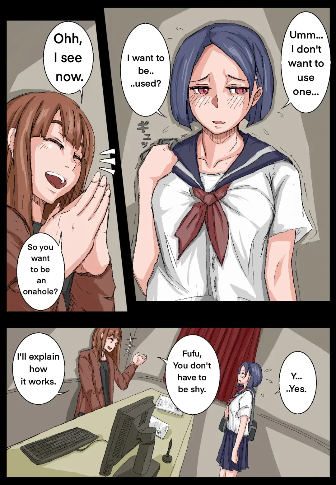 [Ikesuga Yuuna] Onahole Senpai. Fhentai - Page 6