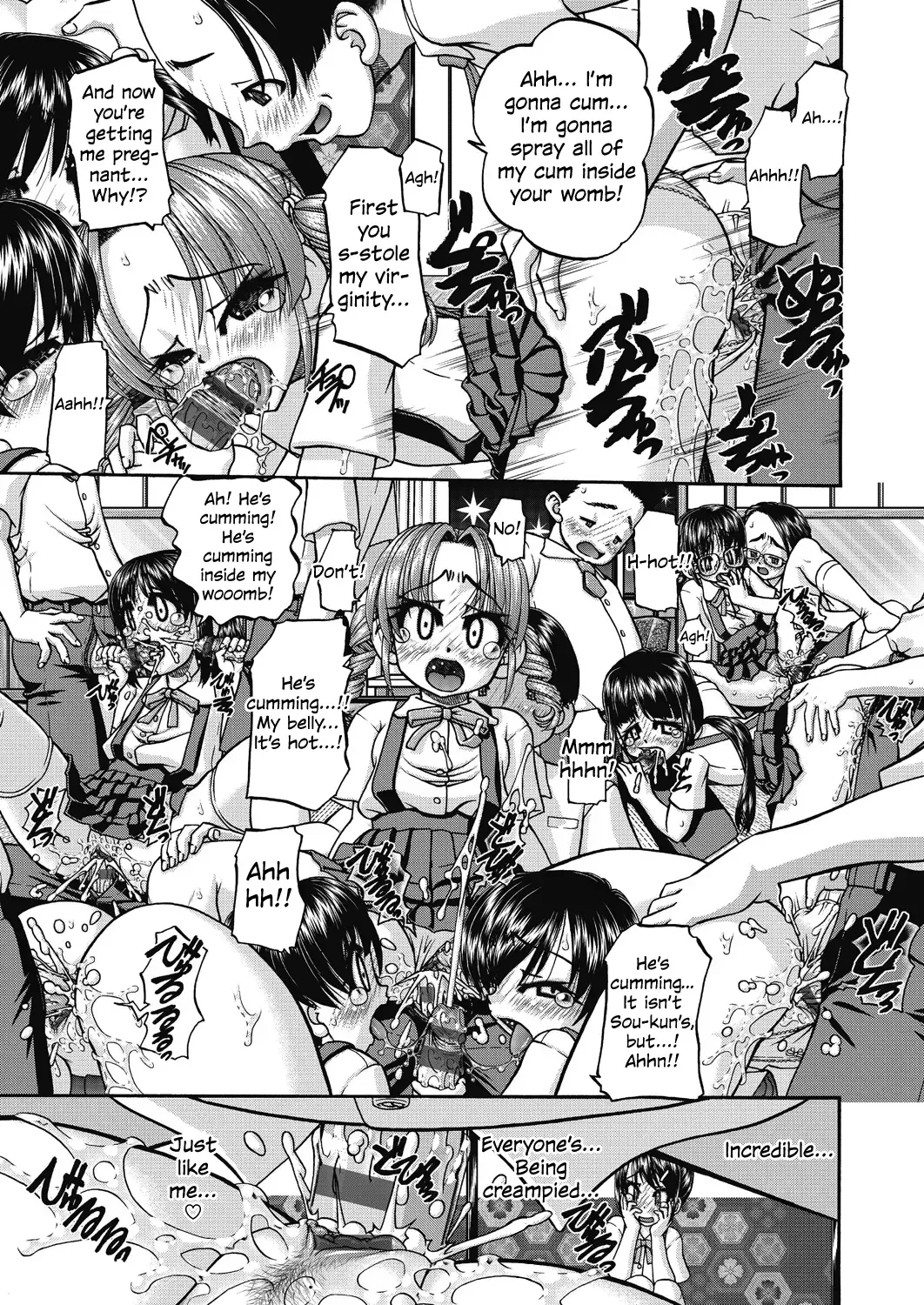 [Chunrouzan] Joshi Shoumarusei Ninshin Club | Gradeschooler Child Bearing Club Fhentai.net - Page 91