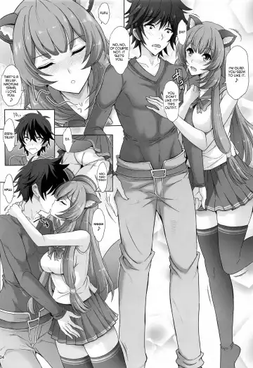 [Yajima Index] Yoru mo Sugoku Rippa na Yuusha-sama ni 1-ban Jouzu ni Gohoushi Dekiru no wa Raphtalia nandesu kara ne Fhentai - Page 3