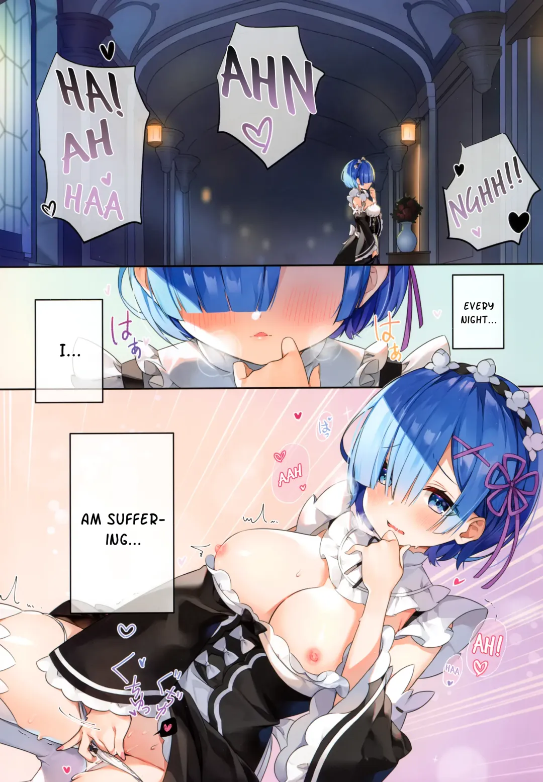 [Ayamy] Rem wa Kyou Zettai Yaritai! | Rem definitely wants to do it today! Fhentai - Page 2