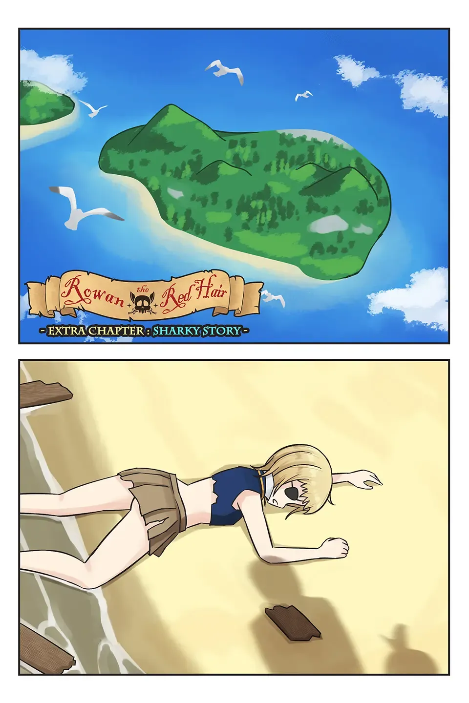 [Rudy Saki] Rowan the Red Hair: Sharky Story Fhentai - Page 1