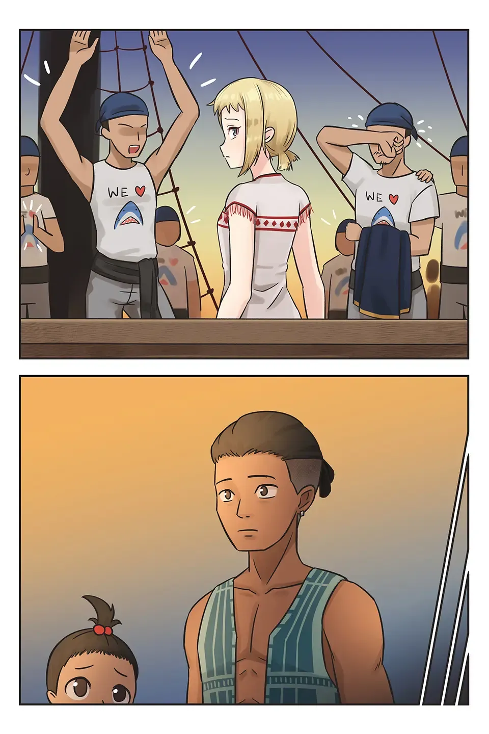 [Rudy Saki] Rowan the Red Hair: Sharky Story Fhentai - Page 14