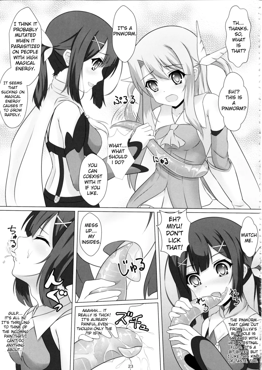 [Kishimen] Mahou Shoujo wa Gyouchuu ga Osuki Fhentai - Page 22