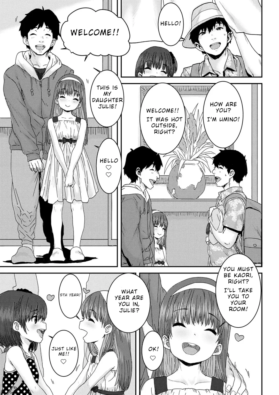 [Ponsuke] Oyako Swapping | Daddy Daughter Swapping Fhentai - Page 3