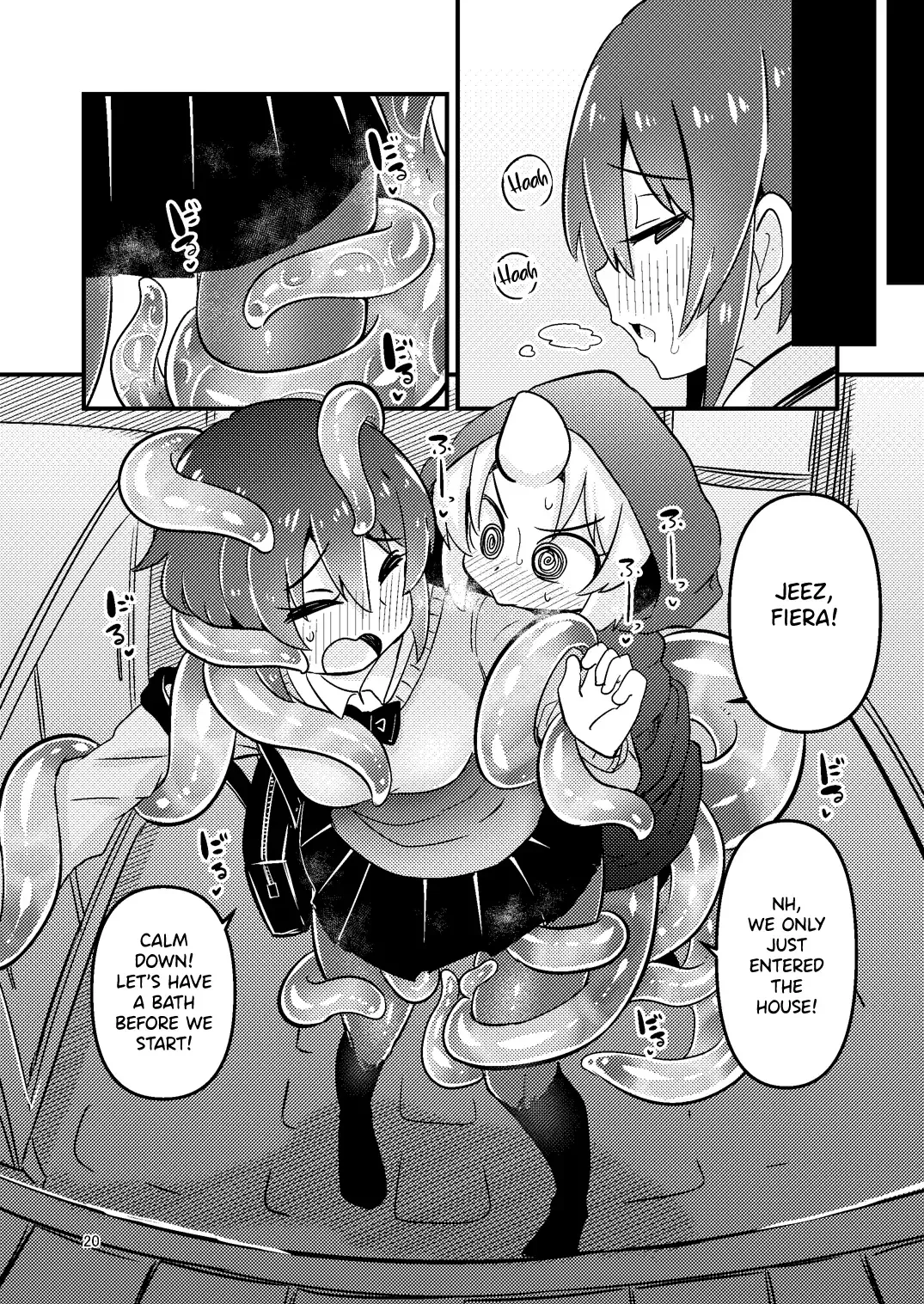 [Suzunomoku] Shokushu Uri no Fiera 2 | Fiera the Tentacle Seller 2 Fhentai - Page 20