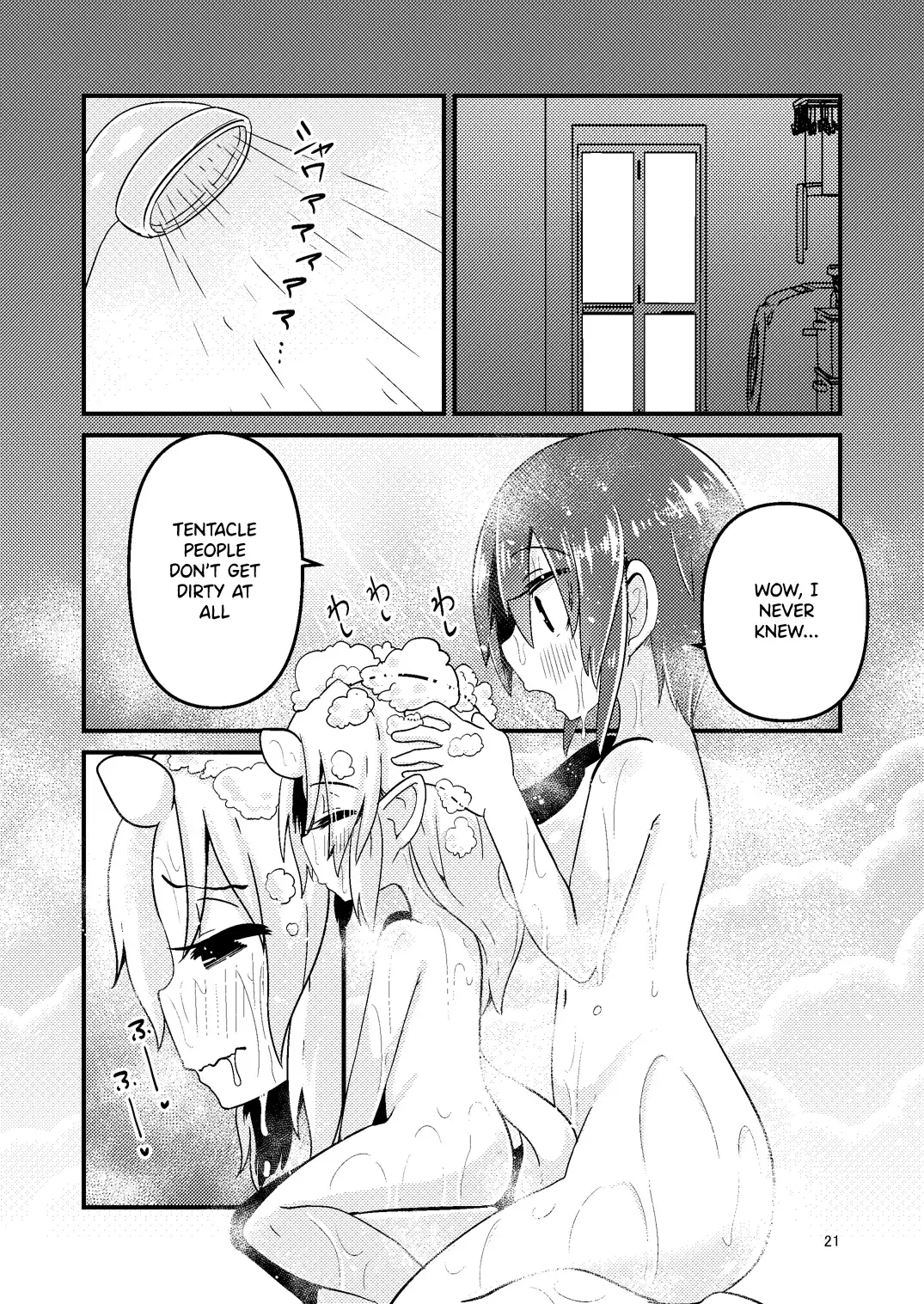 [Suzunomoku] Shokushu Uri no Fiera 2 | Fiera the Tentacle Seller 2 Fhentai - Page 21
