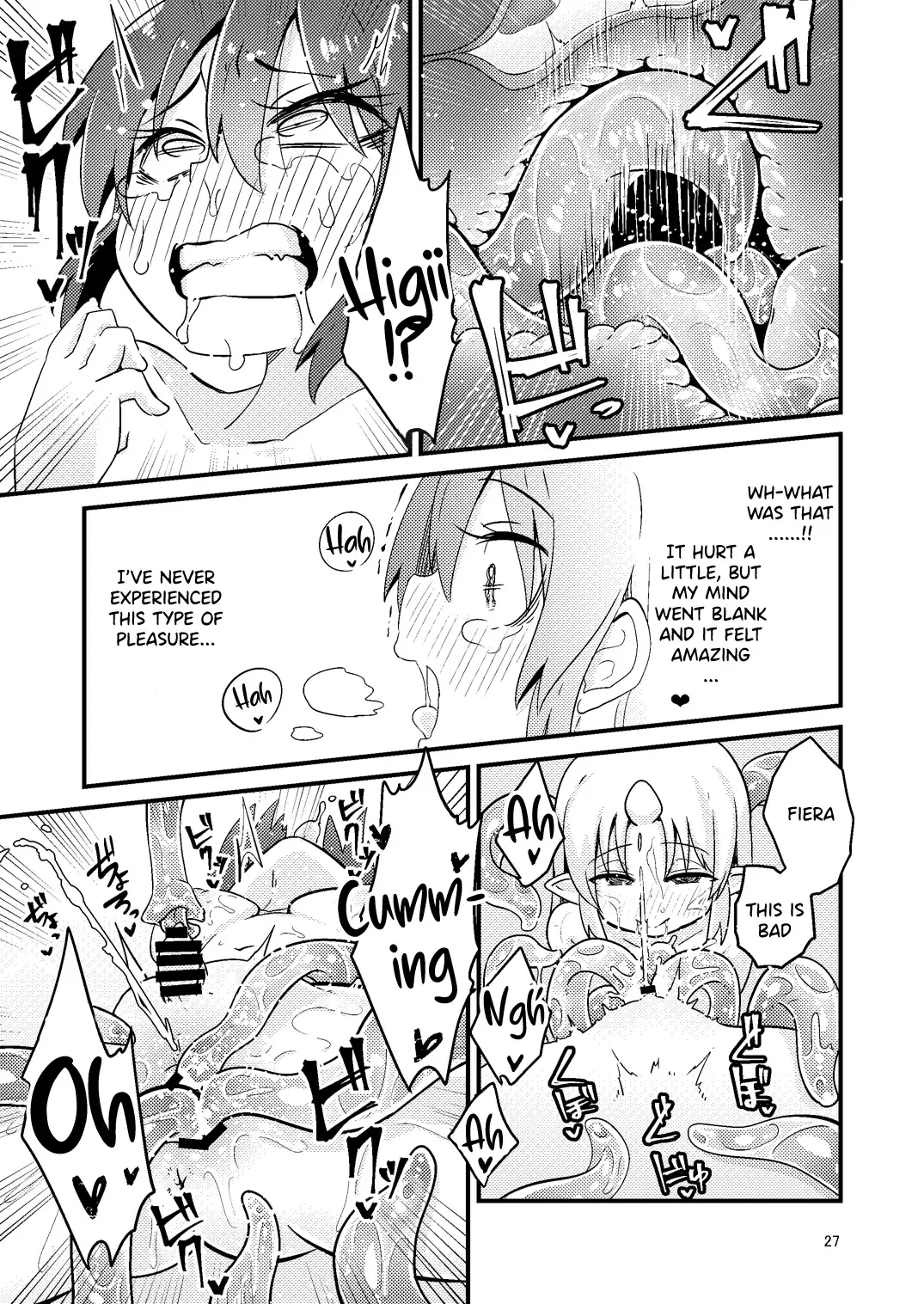 [Suzunomoku] Shokushu Uri no Fiera 2 | Fiera the Tentacle Seller 2 Fhentai - Page 27