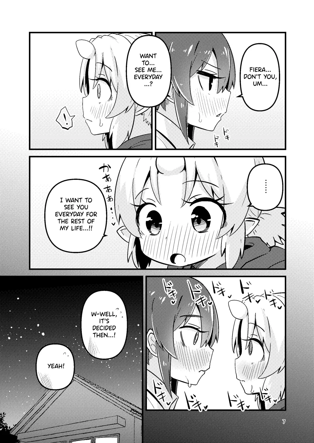 [Suzunomoku] Shokushu Uri no Fiera 2 | Fiera the Tentacle Seller 2 Fhentai - Page 7