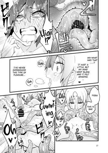 [Suzunomoku] Shokushu Uri no Fiera 2 | Fiera the Tentacle Seller 2 Fhentai - Page 27