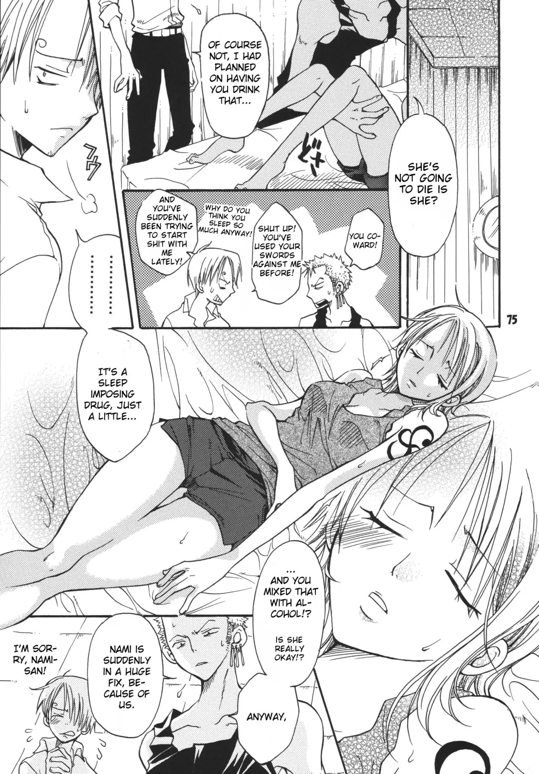 [Yu-ri] Nami-chan to Shirokujichuu Fhentai - Page 5