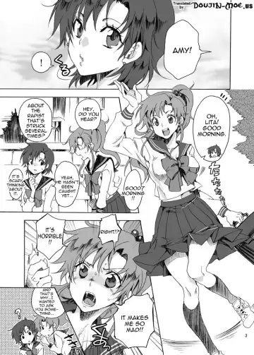 [Yu-ri] Bishoujo senshi ni oshioki! ~ Shokushu-hen ~ ! | Punish the Pretty Sailor Soldiers ~Love and Justice~ Fhentai - Page 2