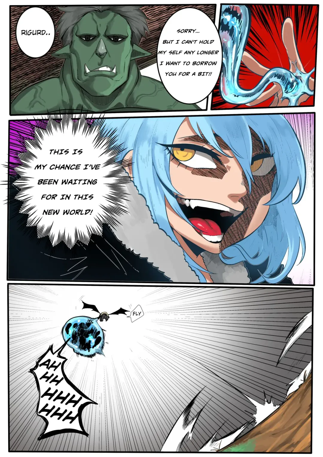 [Green] That Time I Got Reincarnated as a Bitchy Slime Fhentai - Page 6