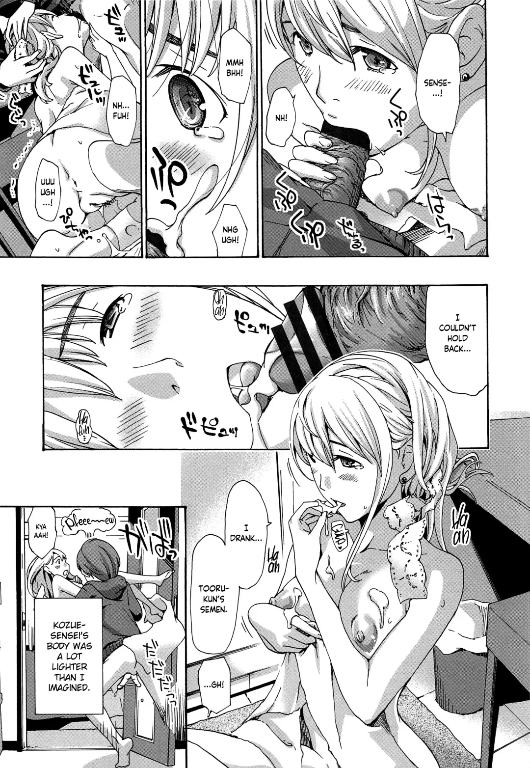 [Asagi Ryu] Sensei wa Suggoku Nureyasui | Sensei Gets Wet Really Easily Fhentai - Page 11