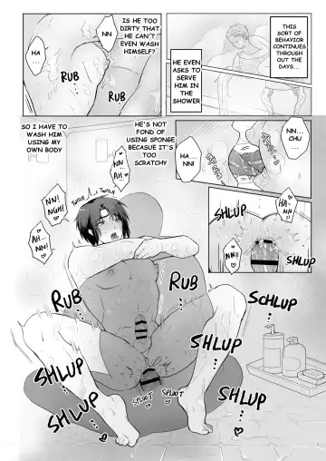 Junjin no Koto ga Daikirai na Shutsuji no Nukari no Nai Seishori Gyoumu | Perfect Sexual Assistant of Butler Who Detest the Master Fhentai - Page 20