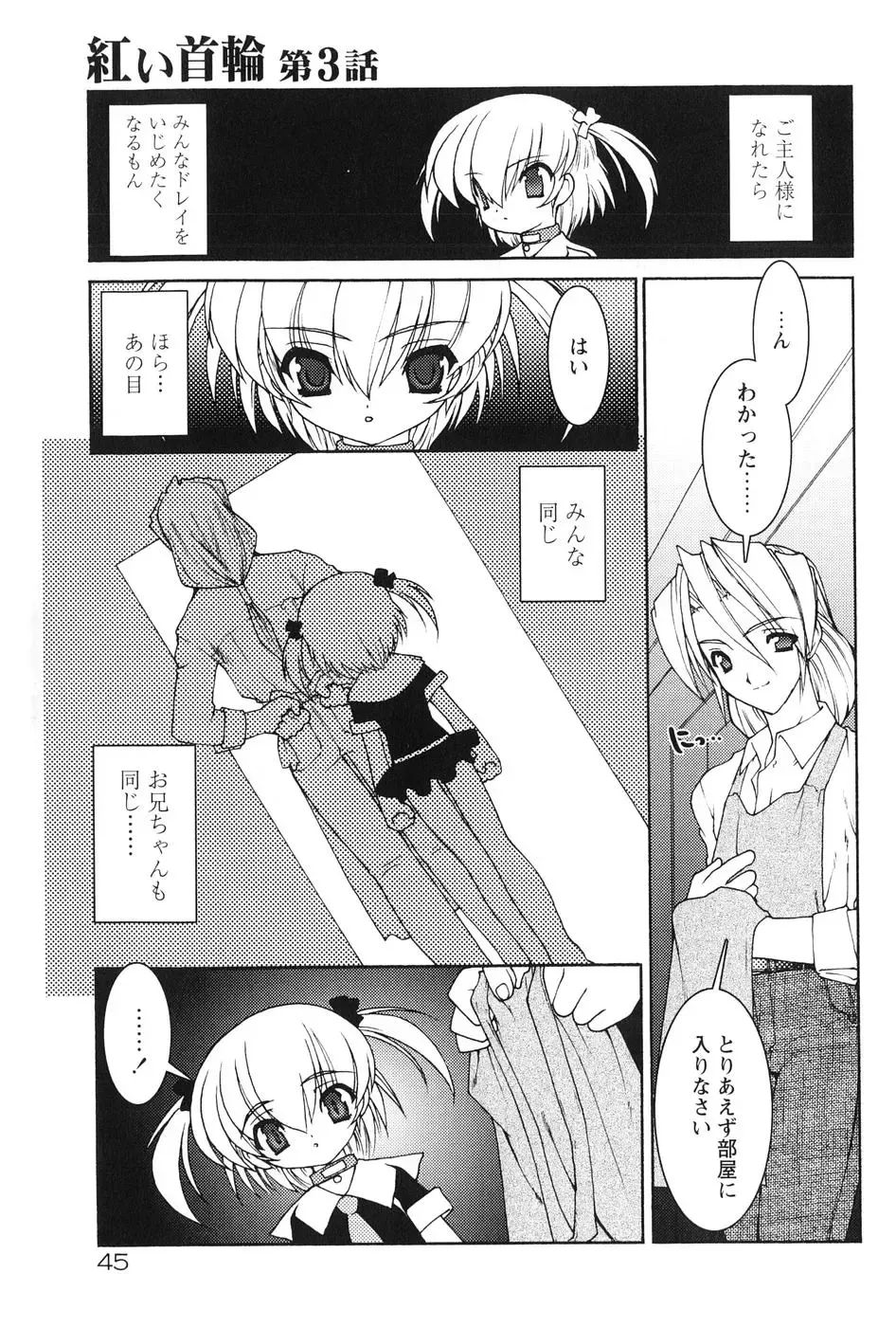 [Ruuen Rouga] Akai Kubiwa to Daika no Katachi Fhentai - Page 49