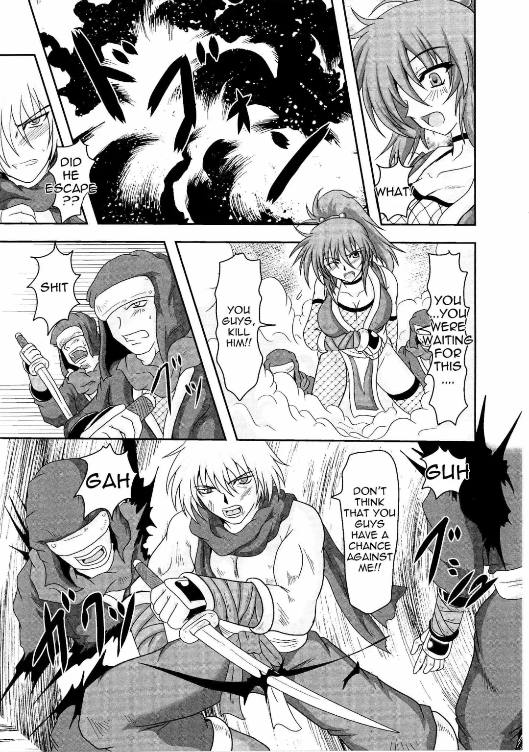 [Hige Masamune] Kunoichi Kaede Intou Emaki | Kaede the Kunoichi -Scroll of Dirty Fighting- Fhentai.net - Page 7