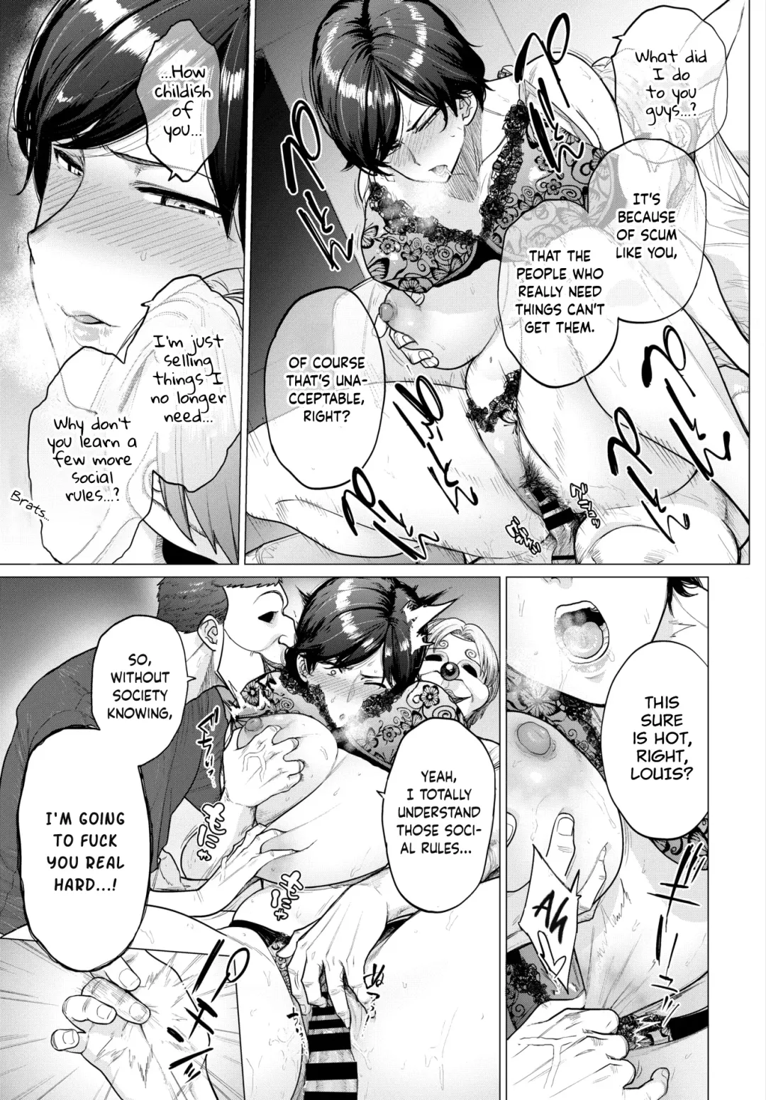 [Etuzan Jakusui] Tenbai Oku-san | Resale Wife Fhentai - Page 19