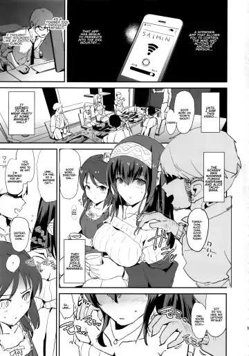 [Dokurosan] Sagisawa Fumika no Saimin Dosukebe Settai Party with Tachibana Arisu to Nitta Minami + Paper Fhentai.net - Page 3