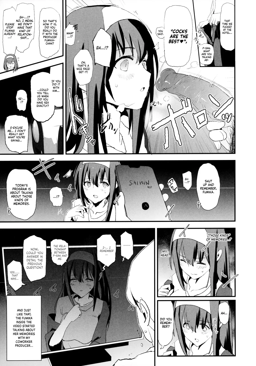 [Dokurosan] Sagisawa Fumika no Dosukebe Hamedori Interview + Omake Paper (decensored) Fhentai - Page 4