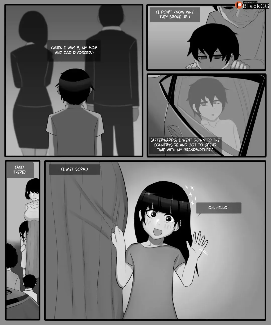 [Blackgg] The story of a childhood friend becoming father's lover 1 Fhentai - Page 2