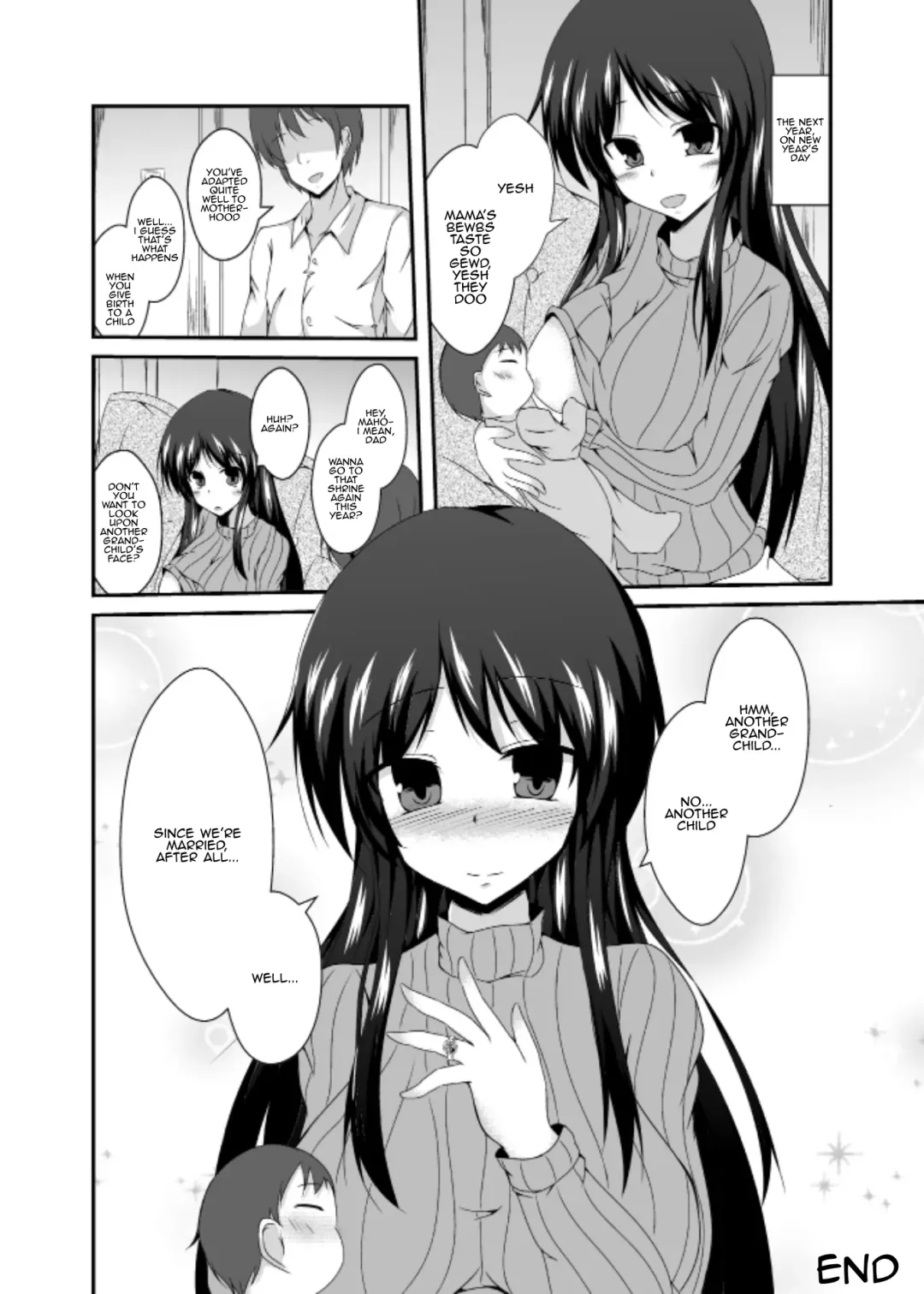 [Naba] Didn't you say you wanted to see your grandchild's face, dad? Fhentai - Page 40